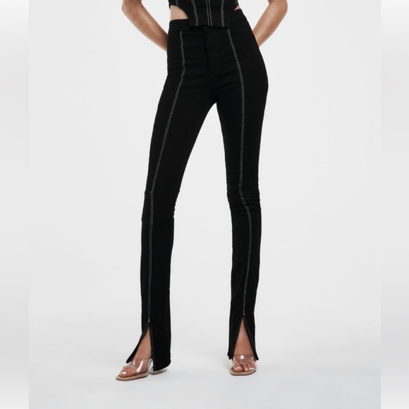 Zara split jeans NWT - Picture 3 of 6